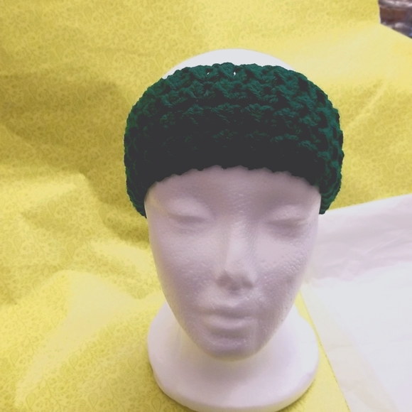 HANDCRAFTED headband / ear warmers. - Picture 2 of 3